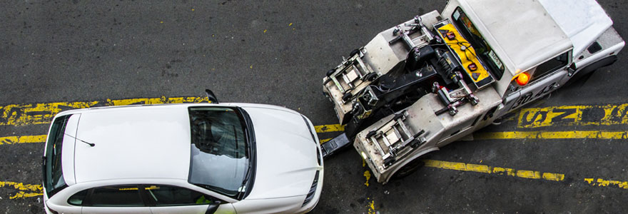 voiture à la fourrière