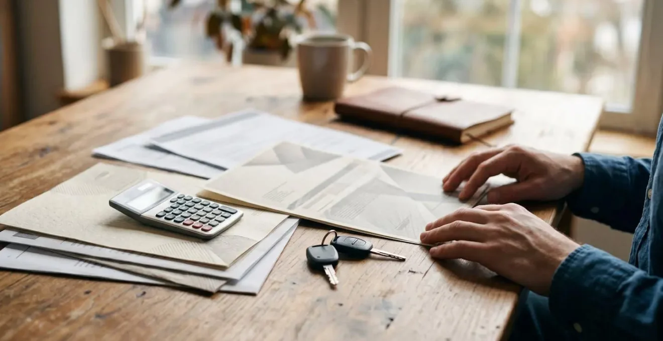 Décision stratégique entre différentes formules d'assurance pour véhicule selon son âge et budget
