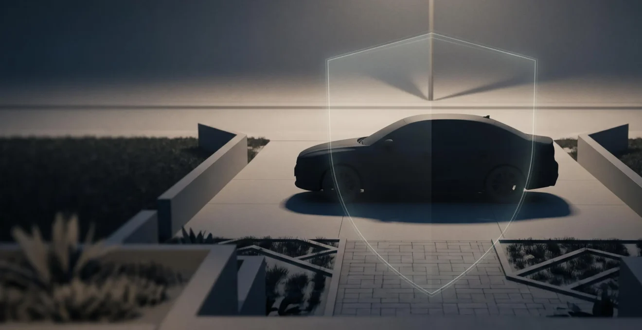 Illustration conceptuelle représentant l'obligation légale d'assurance automobile pour véhicules immobilisés